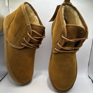 Women's Cream Ankle Boots